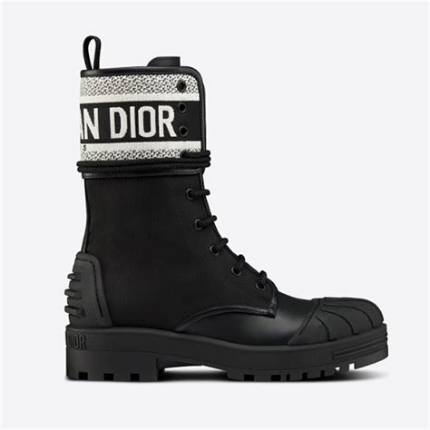 dior d strap boots|dior black boots.